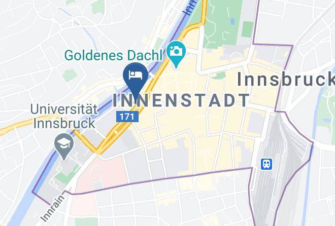 Innsbruck Stadt - Basic Hotel Innsbruck Maps