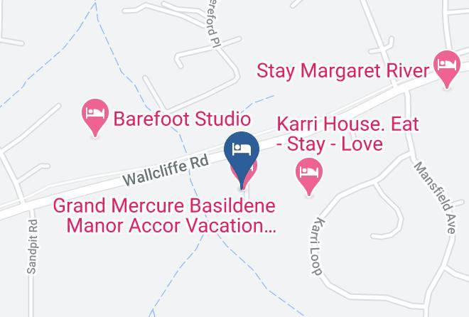 Augusta Margaret River - Basildene Manor Maps