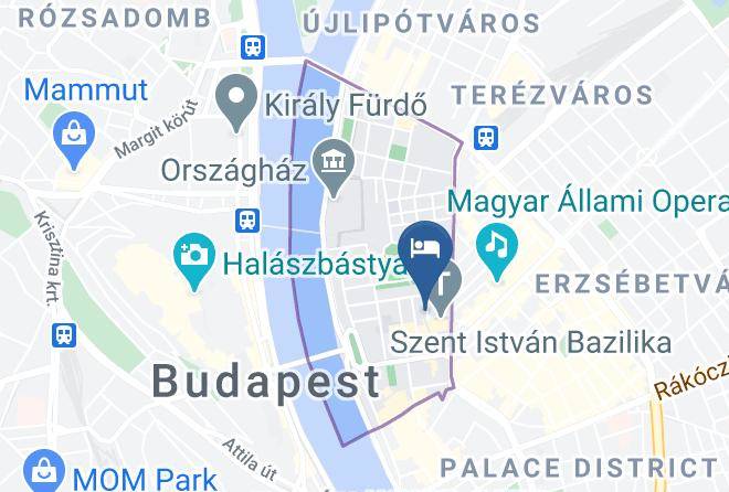 Budapest 5 Kerulet - Basilica Maps
