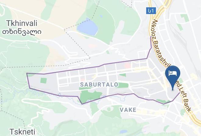 Tbilisi - Basilon Hotel Maps