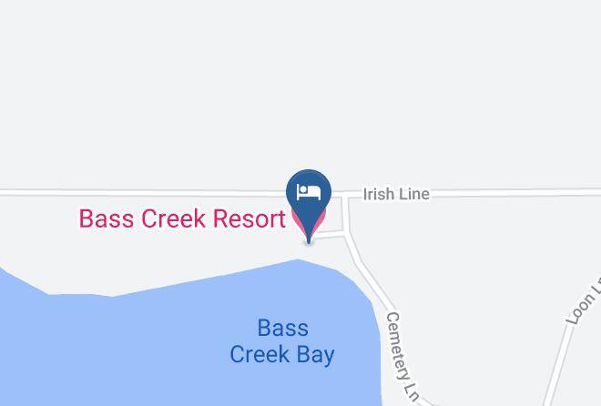 Manitoulin - Bass Creek Resort Maps