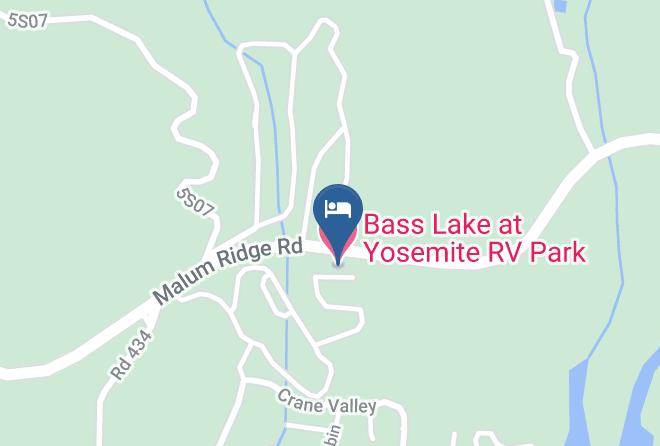 Madera - Bass Lake At Yosemite Rv Park Maps