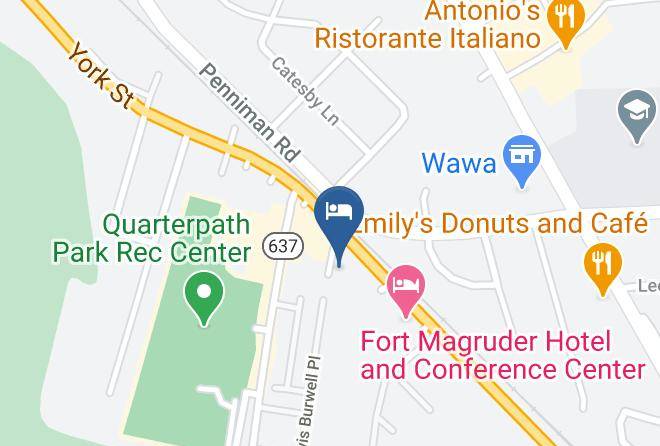 Williamsburg City - Bassett Motel Maps