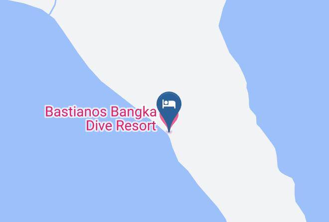 North Minahasa Regency - Bastianos Bangka Dive Resort Maps