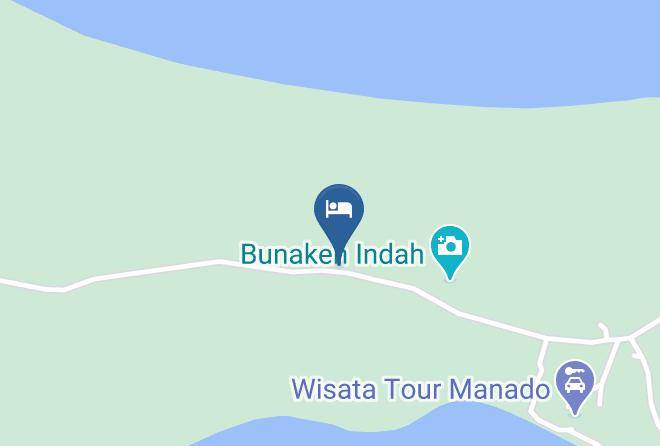 Bastianos Diving Resort Map