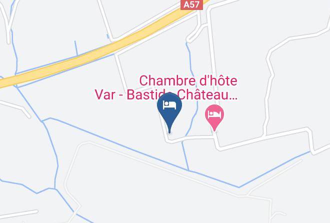 Var - Bastide Chateau Montagne Maps