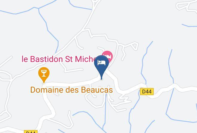 Var - Bastide De Beaucas Maps