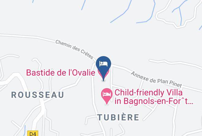 Var - Bastide De L'ovalie Maps