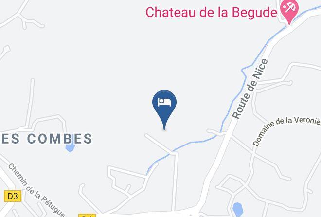 Maritime Alps - Bastide Des Bruisses Maps