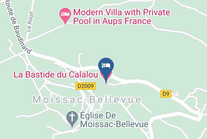 Var - La Bastide Du Calalou Maps