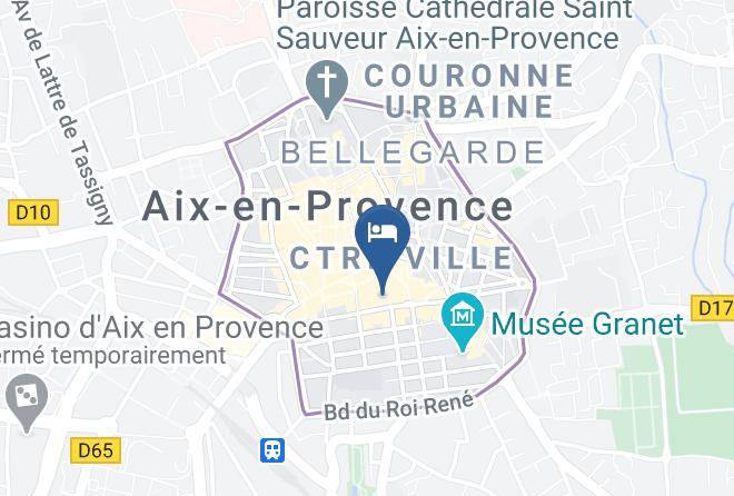 Bouches Du Rhone - Bastide Du Cours Maps