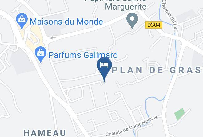 Maritime Alps - Chambres D'hotes Bastide Lou Pantail Grasse Maps