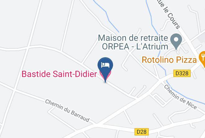 Vaucluse - Bastide Saint Didier Maps