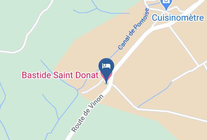 Alpes De Haute Provence - Bastide Saint Donat Maps