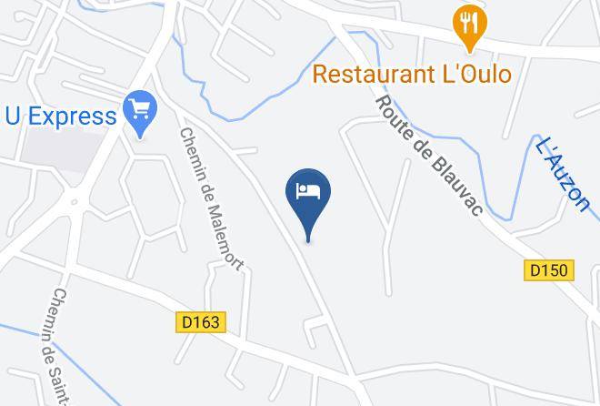 Vaucluse - Bastide Saint Gens Maps