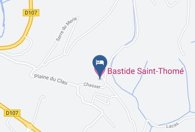 Ardeche - Bastide Saint Thome Maps