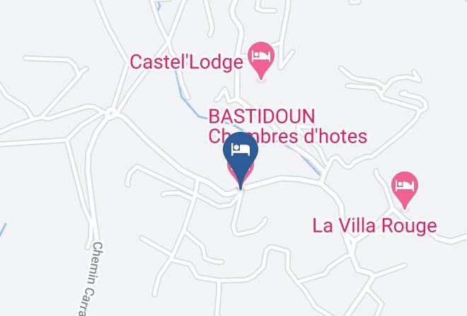 Var - Bastidoun Chambres D'hotes Maps