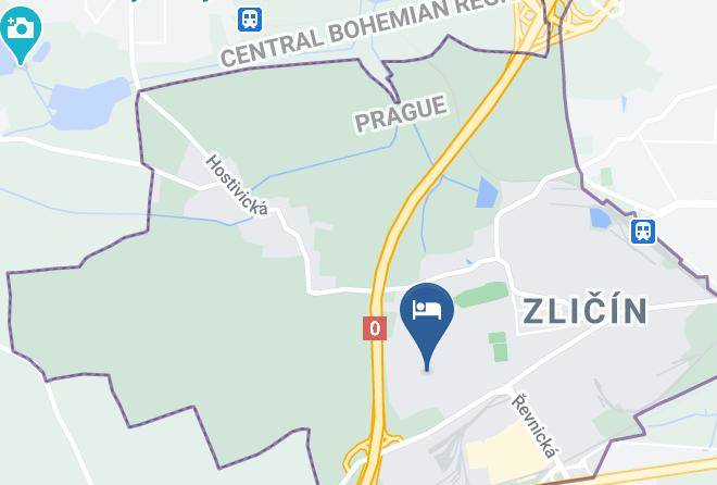 Prague - Bastien Studio Near Airport Maps