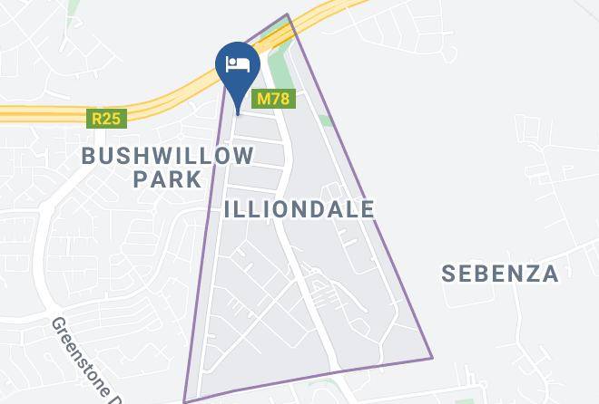 Ekurhuleni - Bastille De Blignaut B&b Maps