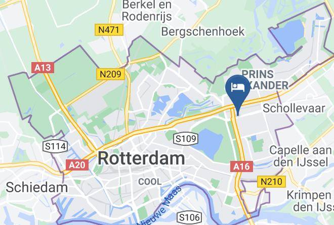 Rotterdam - Bastion Hotel Rotterdam Alexander Maps