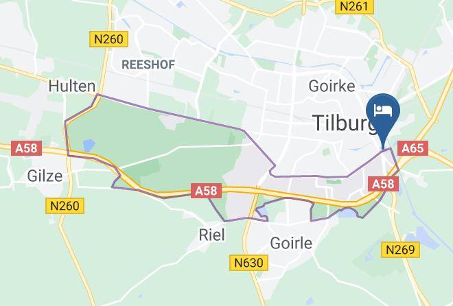 Tilburg - Bastion Hotel Tilburg Maps