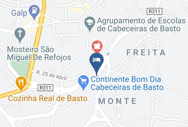 Cabeceiras De Basto - Basto Vila Hotel Maps