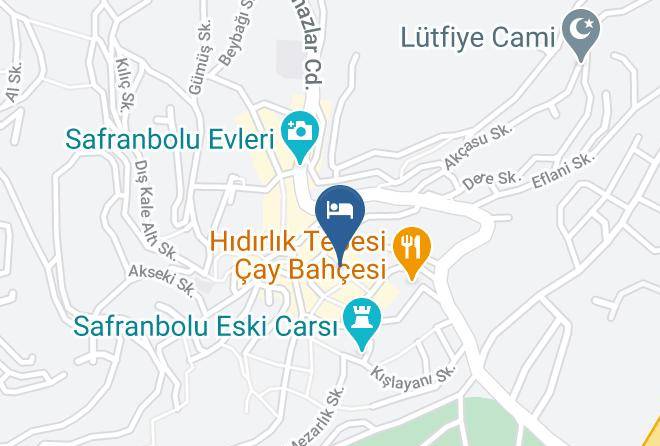 Safranbolu - Bastoncu Hotel Maps