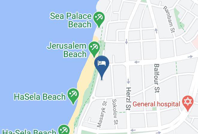 Bat Yam - Bat Yam Hotel Maps