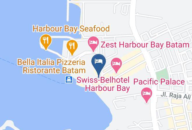 Batam - Batam Harbour Boutique Hotel & Spa Maps