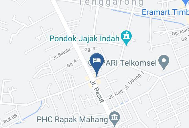 Kutai Kartanegara - Batara Hotel Maps