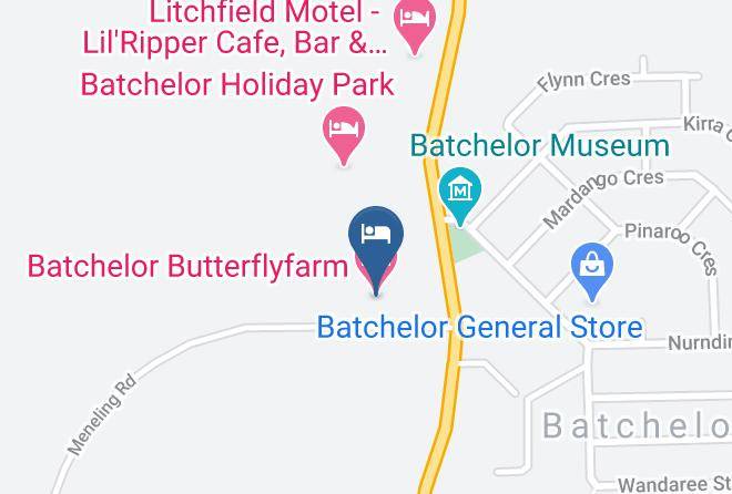 Coomalie - Batchelor Butterflyfarm Maps