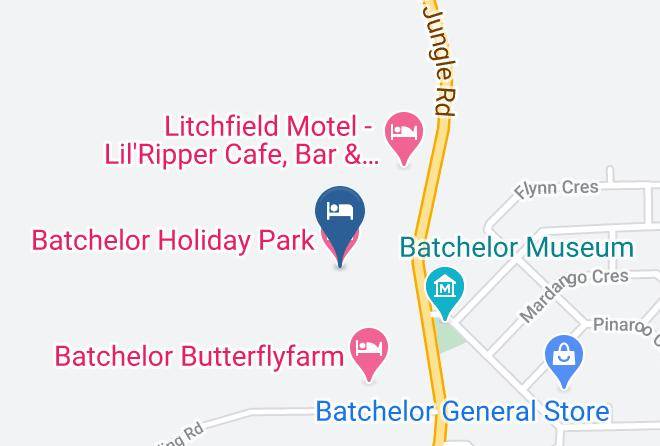 Coomalie - Batchelor Holiday Park Maps