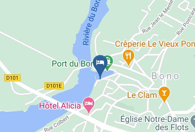 Morbihan - Bateau D'hotes Maps