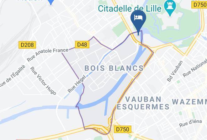 Nord - Bateau Peniche Au Coeur De Lille Maps