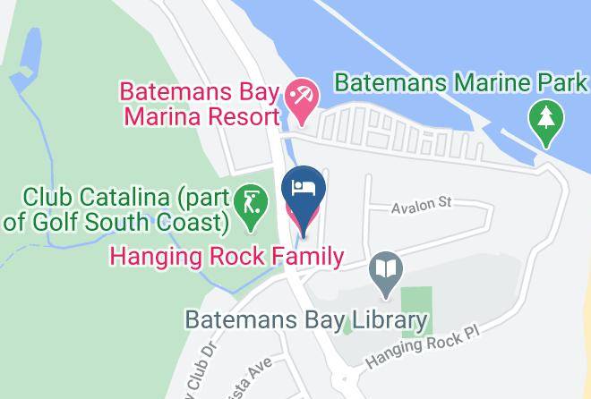 Eurobodalla - Batemans Bay Hotel Maps
