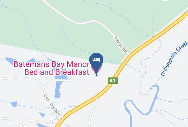 Eurobodalla - Batemans Bay Manor Bed And Breakfast Maps