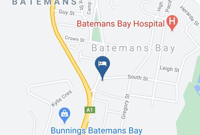 Batemans Bay Yha Map