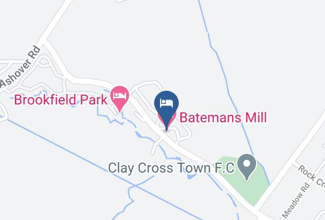 Derbyshire - Batemans Mill Hotel Maps