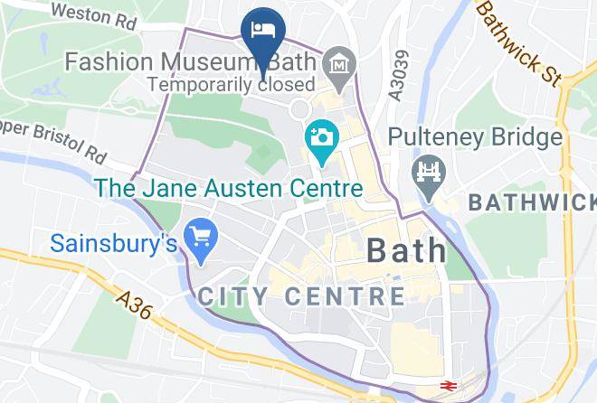 Bath And North East Somerset - Lady Margaret's Holiday Home Maps