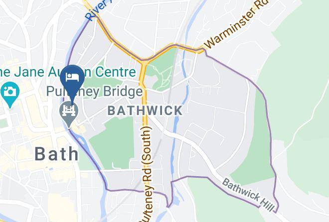 Bath And North East Somerset - Bath Holiday Suites Maps