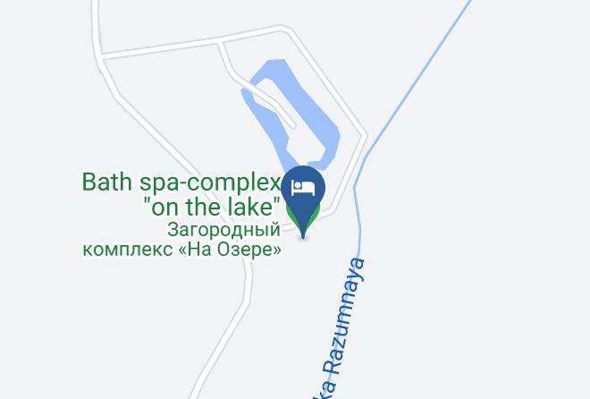 Belgorodsky District - Bath Spa Complex On The Lake Maps
