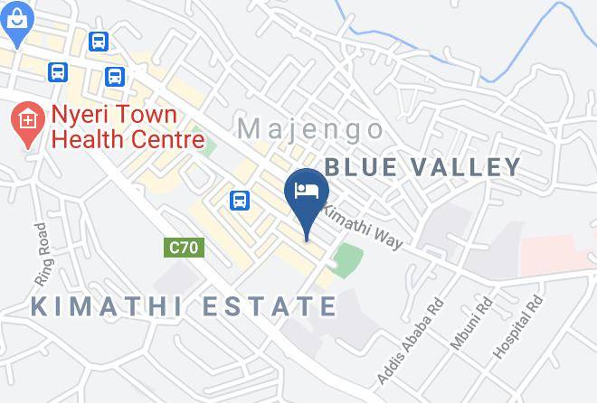 Nyeri - Batian Grand Hotel Maps