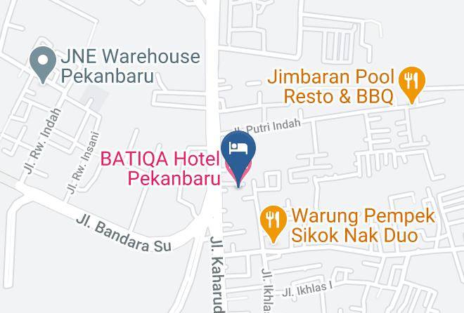 Pekanbaru - Batiqa Hotel Pekanbaru Maps