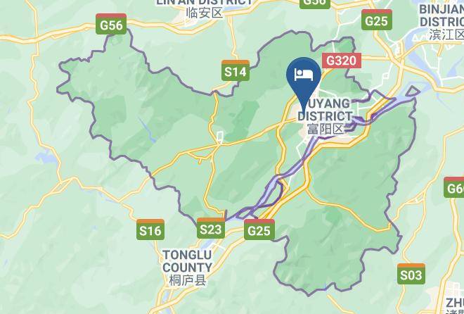 Hangzhou - Batiya Boutique Hotel Maps