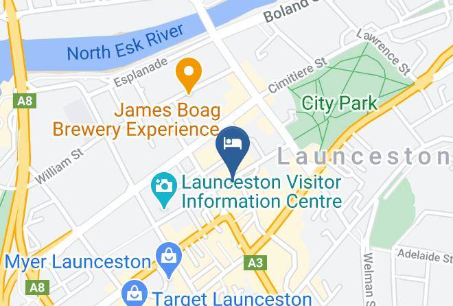 Launceston - The Cornwall Historic Hotel Maps