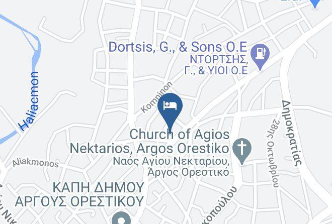 Batselas Traditional Hotel Map