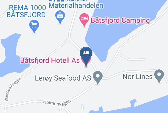 Batsfjord - Batsfjord Hotell As Maps