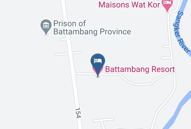 Battambang City - Battambang Resort Maps