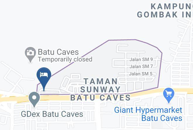Gombak - Batu Caves Business Hotel Maps