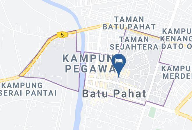 Daerah Batu Pahat - Batu Pahat Dragon Hotel Maps
